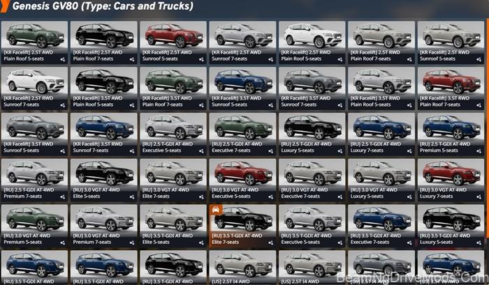 BeamNG Genesis GV70 6