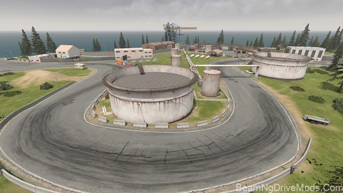 BeamNG Industrial Slide Map 5