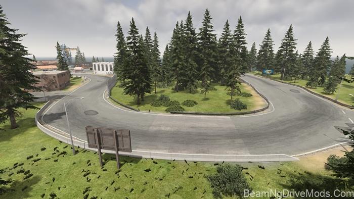 BeamNG Industrial Slide Map 6