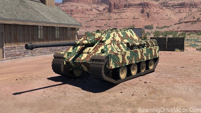 BeamNG Jagdpanther German WW2 Tank Destroyer