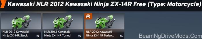 BeamNG Kawasaki Ninja ZX-14R 2012 4