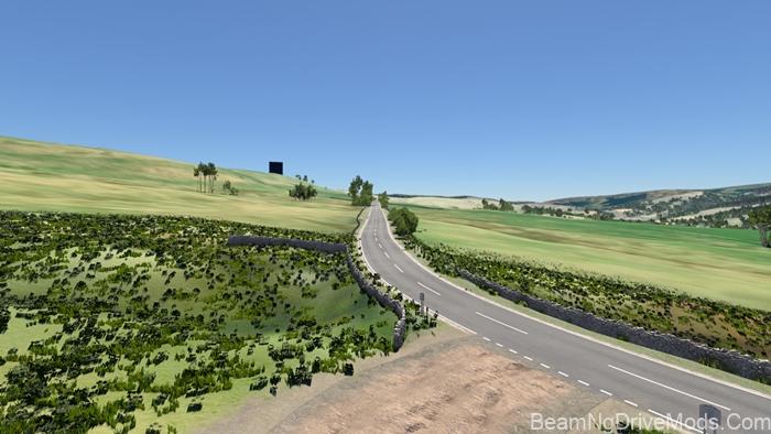 BeamNG Long Hill Map 2