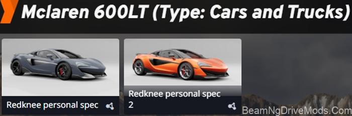 BeamNG McLaren 600LT 6