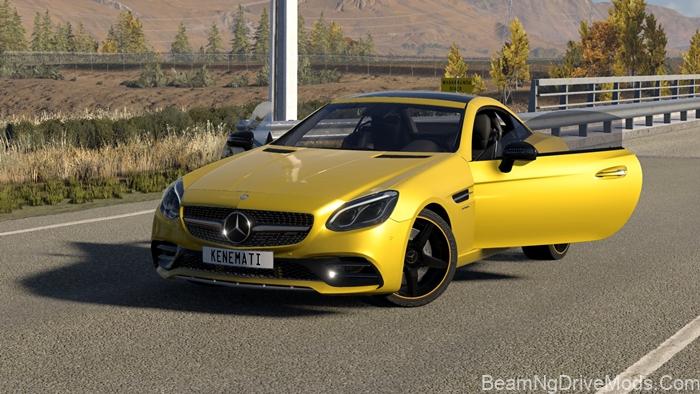 BeamNG Mercedes Benz SLC/SLK 6
