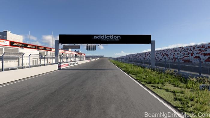 BeamNG Moscow Raceway Map