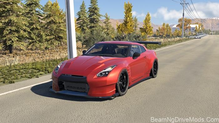 BeamNG Nissan GT-R (R35)