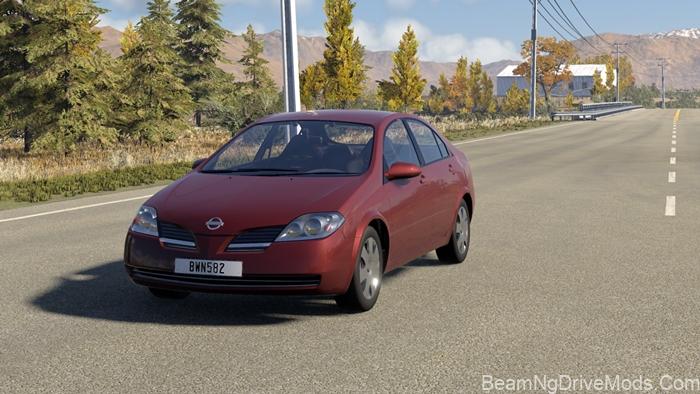 BeamNG Nissan Primera P12 2