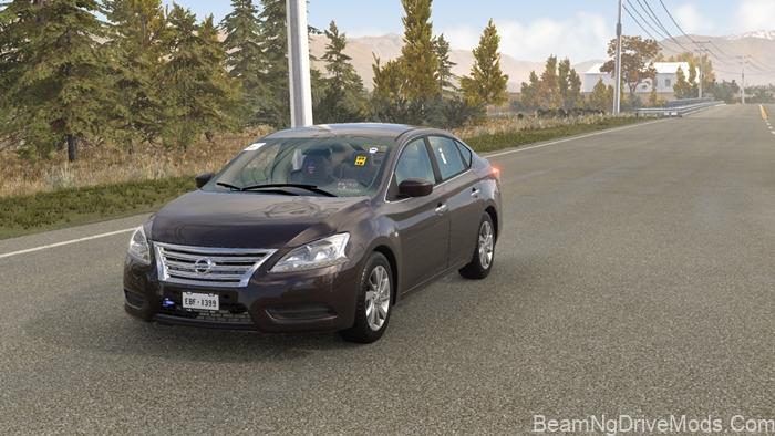 BeamNG Nissan Sentra 2014-2019