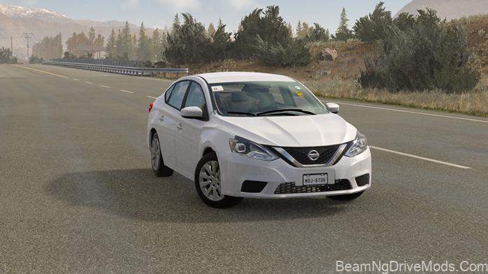 BeamNG Nissan Sentra 2014-2019 2