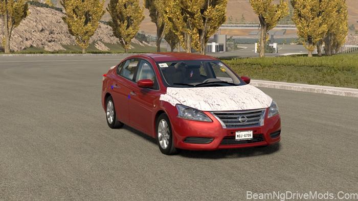 BeamNG Nissan Sentra 2014-2019 3