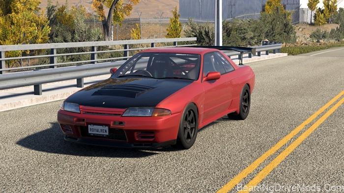 BeamNG Nissan Skyline BR32 1990
