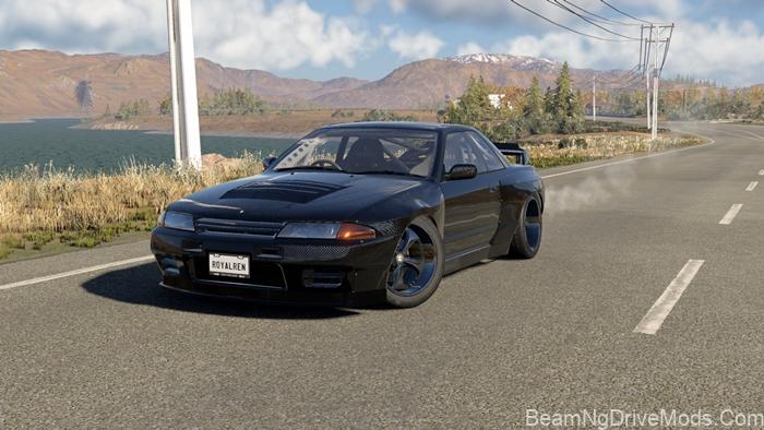 BeamNG Nissan Skyline BR32 1990 3