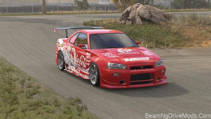 BeamNG Nissan Skyline GT-R (BNR34) 2