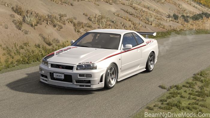 BeamNG Nissan Skyline GT-R (BNR34) 3