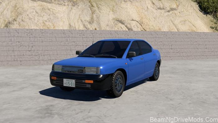 BeamNG Nissan Sunny B12/B13 (Automation) 4