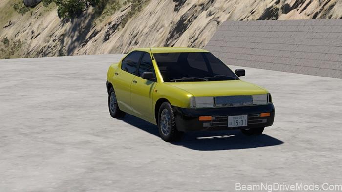 BeamNG Nissan Sunny B12/B13 (Automation) 5