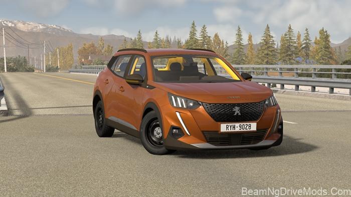 BeamNG Peugeot 2008 2
