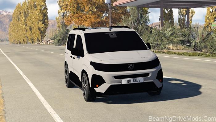 BeamNG Peugeot Rifter (K9) 2