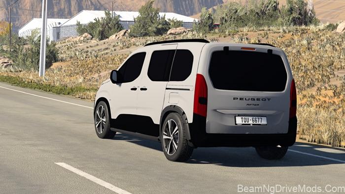 BeamNG Peugeot Rifter (K9) 4