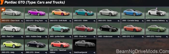 BeamNG 2005 Pontiac GTO 7