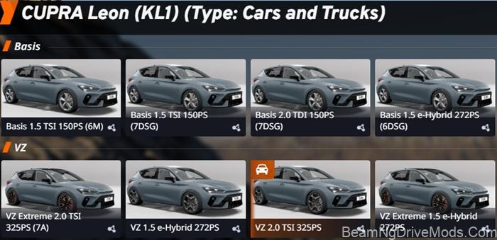 BeamNG Seat Leon Cupra 2026 6