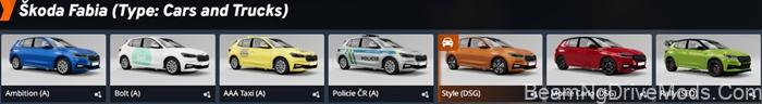 BeamNG Skoda Fabia MK4 7