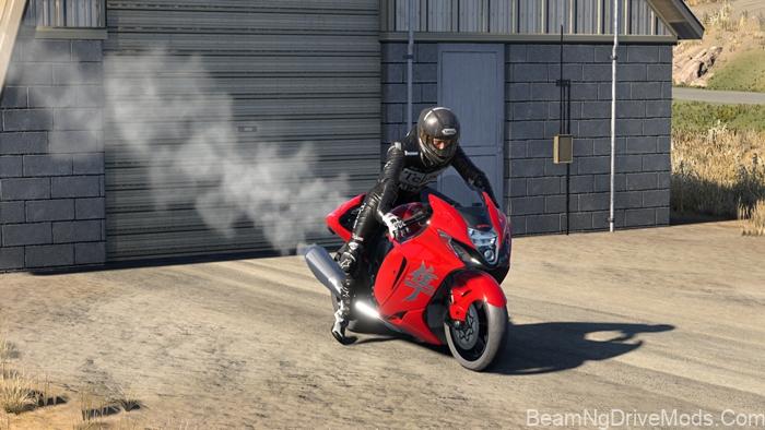 BeamNG Suzuki Hayabusa 2025