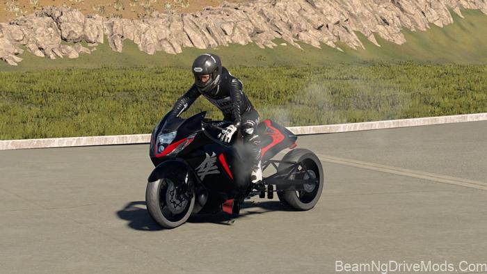 BeamNG Suzuki Hayabusa 2025 2