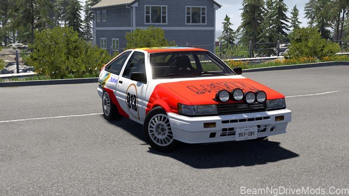 BeamNG Toyota AE86 Sprinter