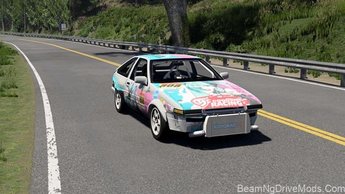 BeamNG Toyota AE86 Sprinter 3