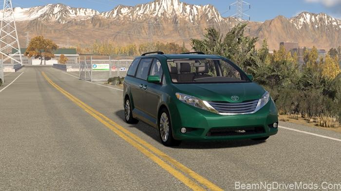 BeamNG Toyota Sienna (2011-2017) 3