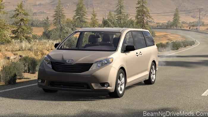 BeamNG Toyota Sienna (2011-2017) 4