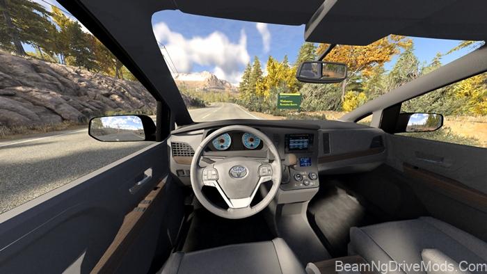 BeamNG Toyota Sienna (2011-2017) 5