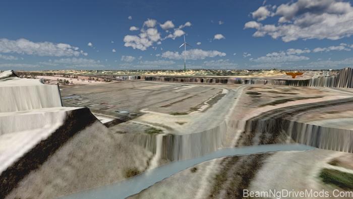BeamNG Vracer Baja Sur Map 4