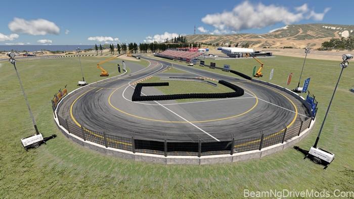 BeamNG West Coast Usa Drift Map 2
