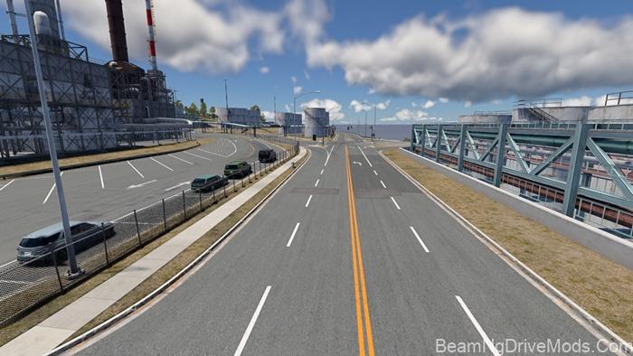 BeamNG West Coast Usa Drift Map 3